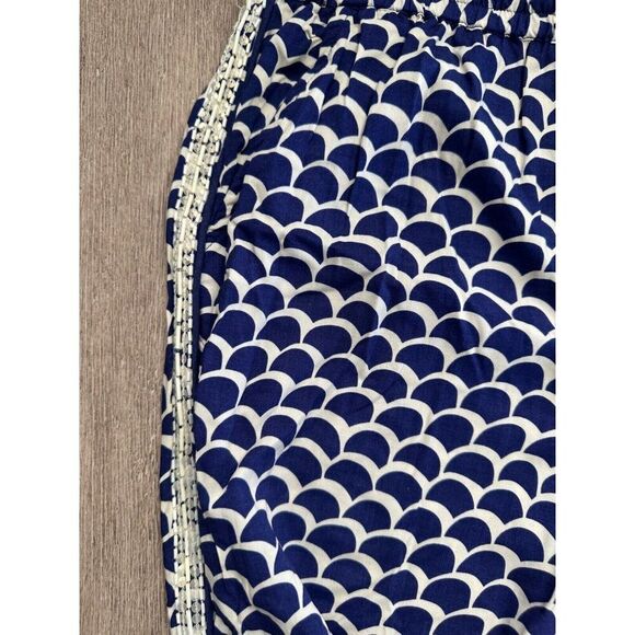 Anthropologie Pull on Blue Beaded Joggers Women's Medium Mermaid Vacation - Picture 11 of 11